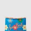 MC2 Saint Barth Kulturtasche Mit Allover-Muster Modell 'ALINE SPONGE' - Blau
