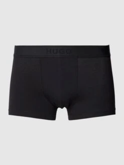 HUGO Trunks Mit Elastischem Logo-Bund - Schwarz