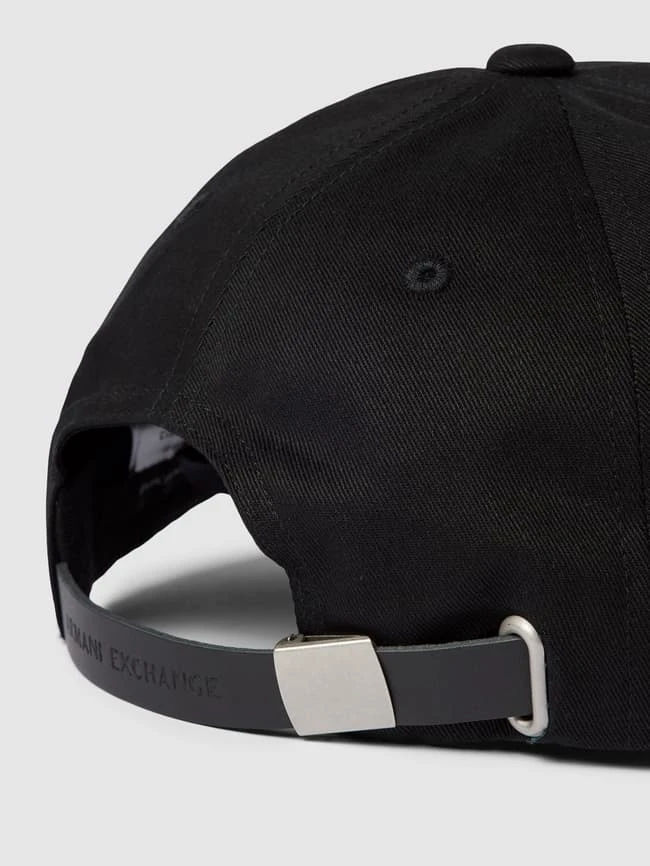 ARMANI EXCHANGE Basecap Mit Label-Stitching - Schwarz 3 ARMANI EXCHANGE Basecap Mit Label-Stitching - Schwarz – Bild 3