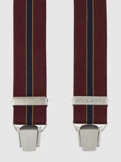 Bugatti Hosenträger In Y-Form - Bordeaux Rot