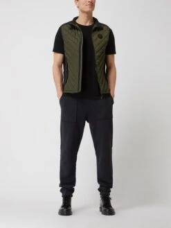 MCNEAL Steppweste Mit Reißverschlusstaschen - Olivgrün