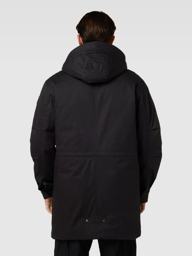 Marc O'Polo Denim Parka Mit Verdecktem Reißverschluss - Schwarz 5 Marc O'Polo Denim Parka Mit Verdecktem Reißverschluss - Schwarz – Bild 5