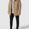 Jack & Jones Plus PLUS SIZE Parka Mit Kunstfellbesatz - Sand