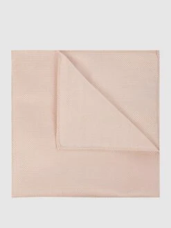 Blick Einstecktuch Aus Seide - Apricot