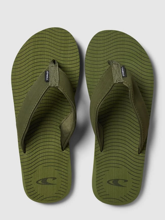 ONeill Zehentrenner In Flecht-Optik Mit Label-Patch Modell 'KOOSH' - Olivgrün 4 ONeill Zehentrenner In Flecht-Optik Mit Label-Patch Modell 'KOOSH' - Olivgrün – Bild 4