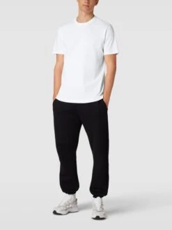 ADIDAS SPORTSWEAR T-Shirt Mit Label-Stitching - Weiß