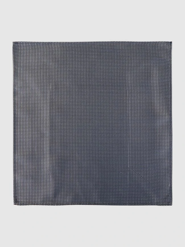 Willen Einstecktuch Aus Seide - Hellgrau 2 Willen Einstecktuch Aus Seide - Hellgrau – Bild 2