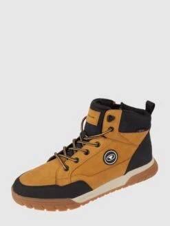 Tom Tailor Boots Aus Synthetik Und Textil - Camel