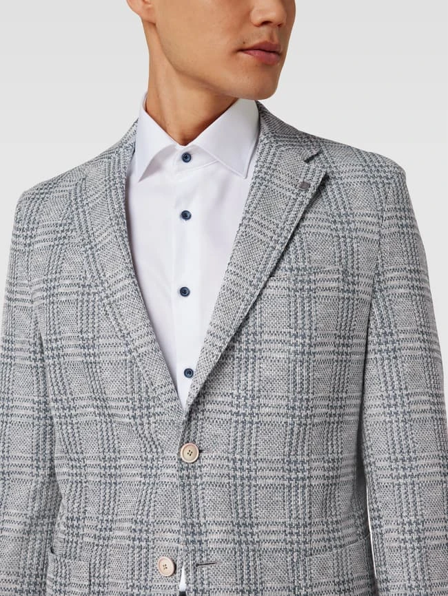 DIGEL 2-Knopf-Sakko Mit Tartan-Karo Modell 'Kristo' - Beige 3 DIGEL 2-Knopf-Sakko Mit Tartan-Karo Modell 'Kristo' - Beige – Bild 3