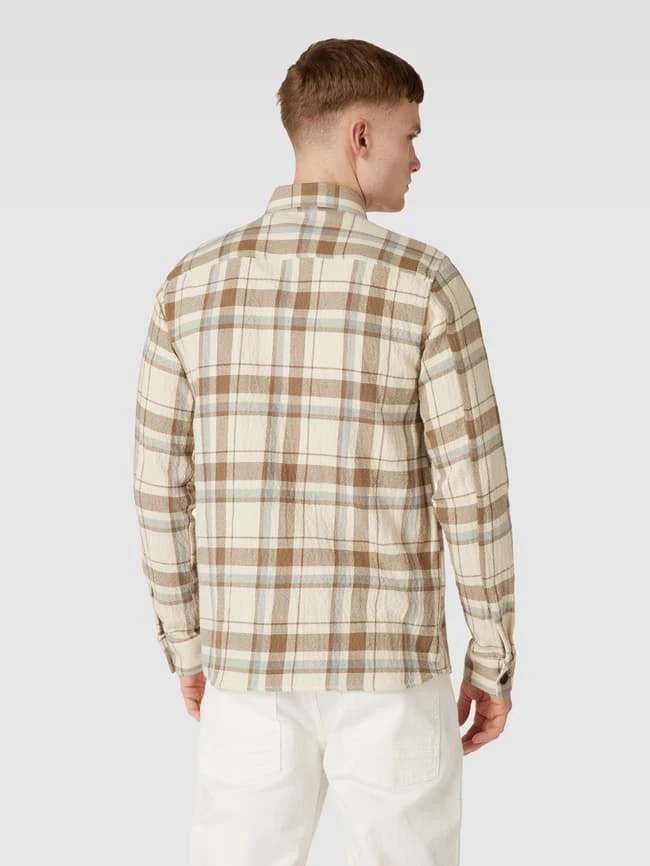 MOS MOSH Overshirt Mit Glencheck-Muster Modell 'David' - Ecru 5 MOS MOSH Overshirt Mit Glencheck-Muster Modell 'David' - Ecru – Bild 5