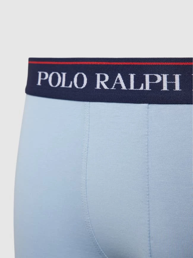 Polo Ralph Lauren Underwear Trunks Mit Label-Detail Modell 'CLASSIC' Im 3er-Pack - Hellblau 2 Polo Ralph Lauren Underwear Trunks Mit Label-Detail Modell 'CLASSIC' Im 3er-Pack - Hellblau – Bild 2