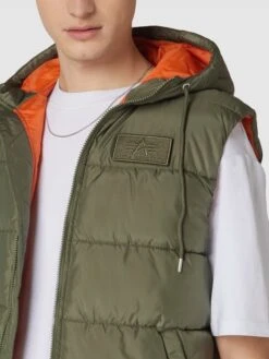 Alpha Industries Steppweste Mit Label-Detail - Olivgrün -Herrenbekleidung Angebote a564khaeala4cdq18ork8jq39565aiik6d6j4gpo715kuchgaoo3iea790s38hie8ko3il9m75652cafal3m6phpc5h3coj66op34ohk6or32e9i75hm8eb5c8sj6o9l6ti34e0