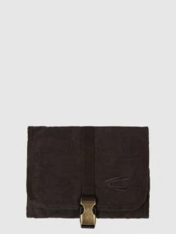 Camel Active Kulturtasche Mit Logo-Stickerei - Mittelbraun