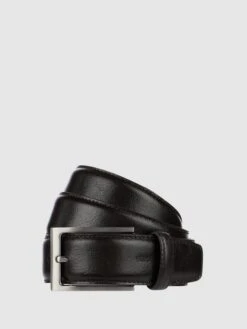 Strellson Ledergürtel Mit Dornschließe Aus Metall - Dunkelbraun