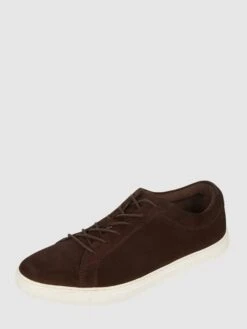 Jack & Jones Sneaker Aus Veloursleder Modell 'Galaxy' - Dunkelbraun