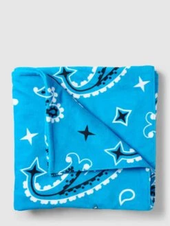 MC2 Saint Barth Handtuch Mit Label-Print - Türkis