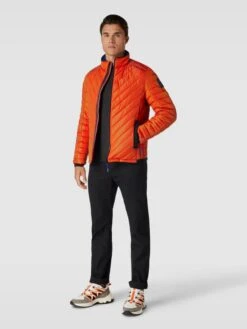 MCNEAL Steppjacke Mit Seitlichen Eingrifftaschen - Rostrot