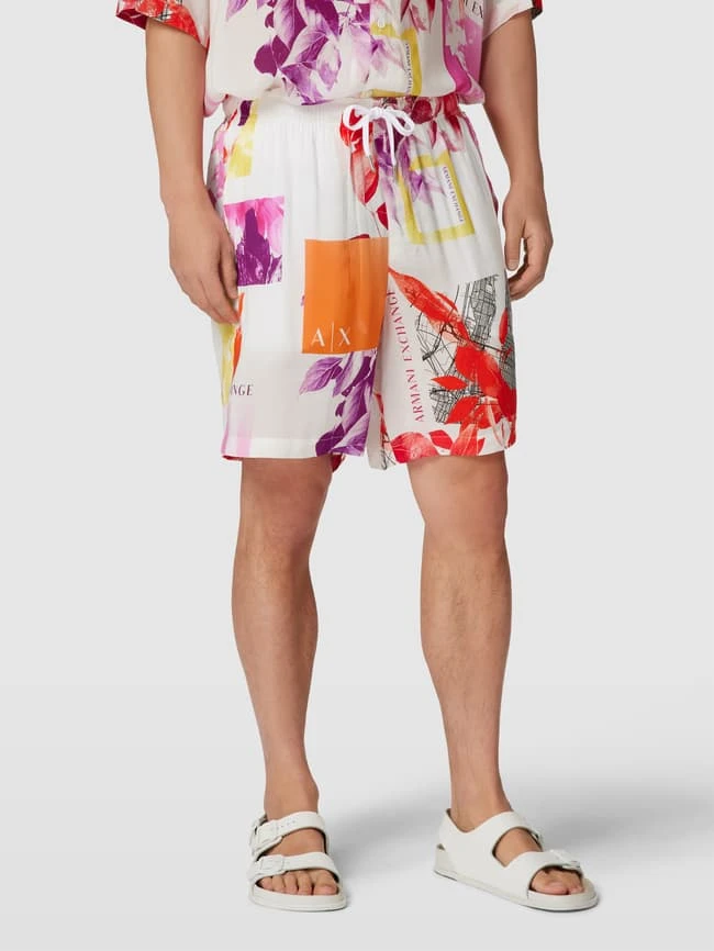 ARMANI EXCHANGE Shorts Mit Eingrifftaschen - Weiß 4 ARMANI EXCHANGE Shorts Mit Eingrifftaschen - Weiß – Bild 4