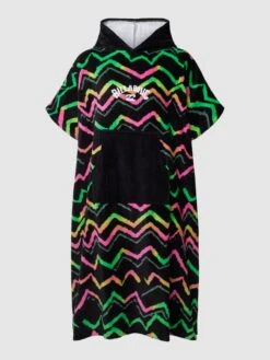 Billabong Strandtuch Mit Kapuze - Schwarz