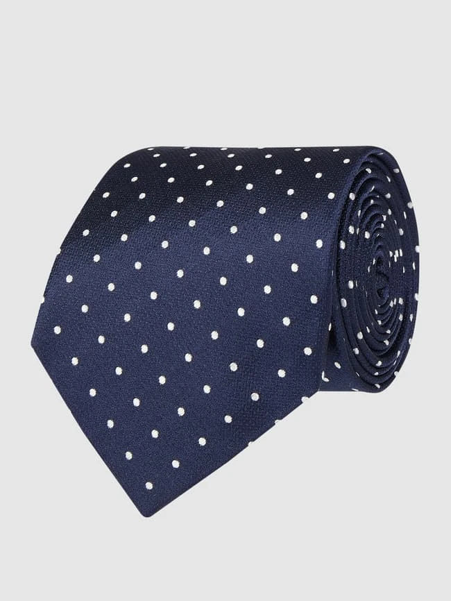 Eterna Krawatte Aus Reiner Seide (7,5 Cm) - Marineblau 1 Eterna Krawatte Aus Reiner Seide (7,5 Cm) - Marineblau