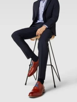 Lloyd Derby-Schuhe Aus Echtem Leder Modell 'RIVERS' - Cognac