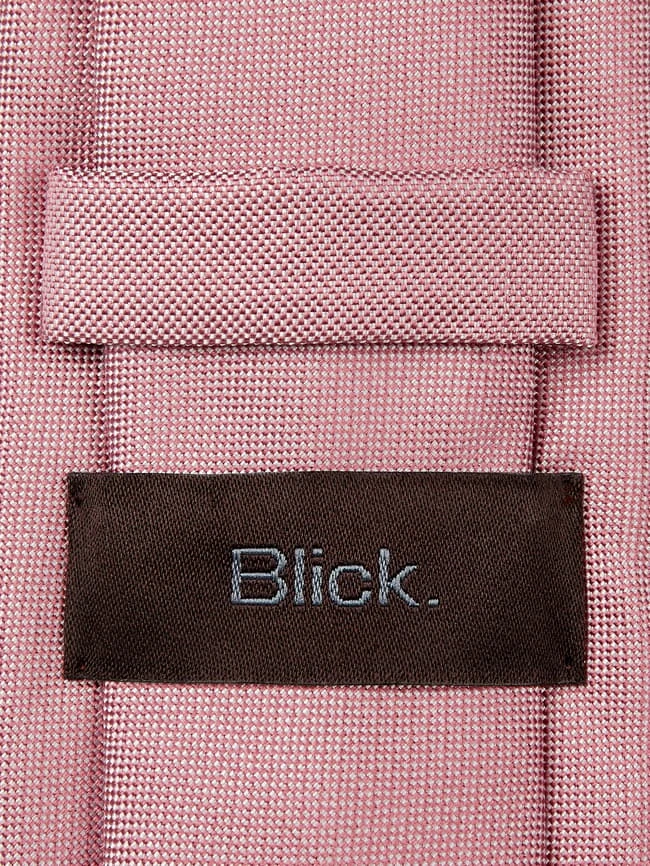 Blick Krawatte Aus Reiner Seide (6,5 Cm) - Altrosa 2 Blick Krawatte Aus Reiner Seide (6,5 Cm) - Altrosa – Bild 2