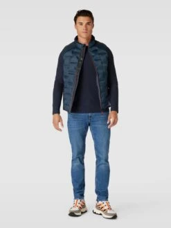 MCNEAL Steppweste Mit Stehkragen - Marineblau