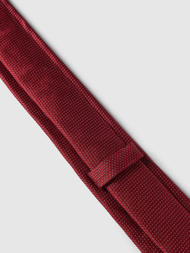 HUGO Seidenkrawatte Mit Allover-Muster Modell 'Tie' (6 Cm) - Rot 3 HUGO Seidenkrawatte Mit Allover-Muster Modell 'Tie' (6 Cm) - Rot – Bild 3
