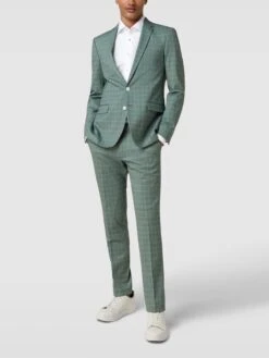 Eton Business-Hemd Mit Kentkragen Modell 'Floral' - Weiß