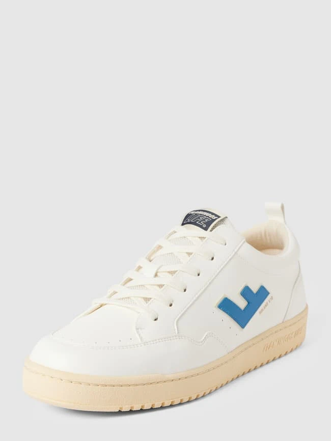 Flamingos Life Sneaker Mit Label-Details Modell 'ROLAND' - Weiß 1 Flamingos Life Sneaker Mit Label-Details Modell 'ROLAND' - Weiß