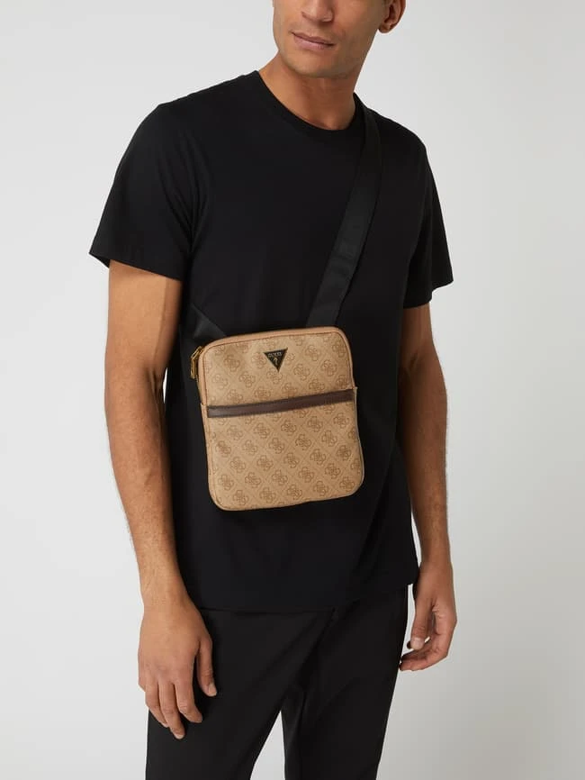 Guess Umhängetasche Mit Logo-Muster - Beige 1 Guess Umhängetasche Mit Logo-Muster - Beige