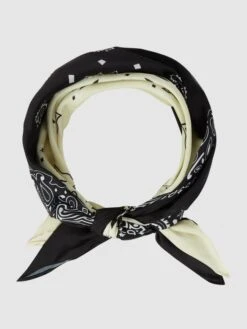 URBAN CLASSICS Halstuch Mit Paisley-Dessin - Hellgelb