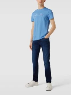 Pierre Cardin Slim Fit Jeans Mit 5-Pocket-Design Modell 'Antibes' - Dunkelblau