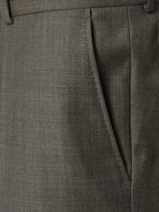 Carl Gross Anzughose Aus Schurwolle Modell 'Stevenson' - Stein 2 Carl Gross Anzughose Aus Schurwolle Modell 'Stevenson' - Stein – Bild 2