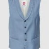 CG - Club Of Gents Weste Aus Reiner Schurwolle - YOUR OWN PARTY By CG – CLUB Of GENTS - Hellblau