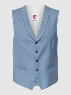 CG - Club Of Gents Weste Aus Reiner Schurwolle - YOUR OWN PARTY By CG – CLUB Of GENTS - Hellblau