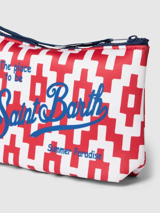 MC2 Saint Barth Kulturtasche Mit Allover-Muster Modell 'ALINE SPONGE' - Rot 2 MC2 Saint Barth Kulturtasche Mit Allover-Muster Modell 'ALINE SPONGE' - Rot – Bild 2