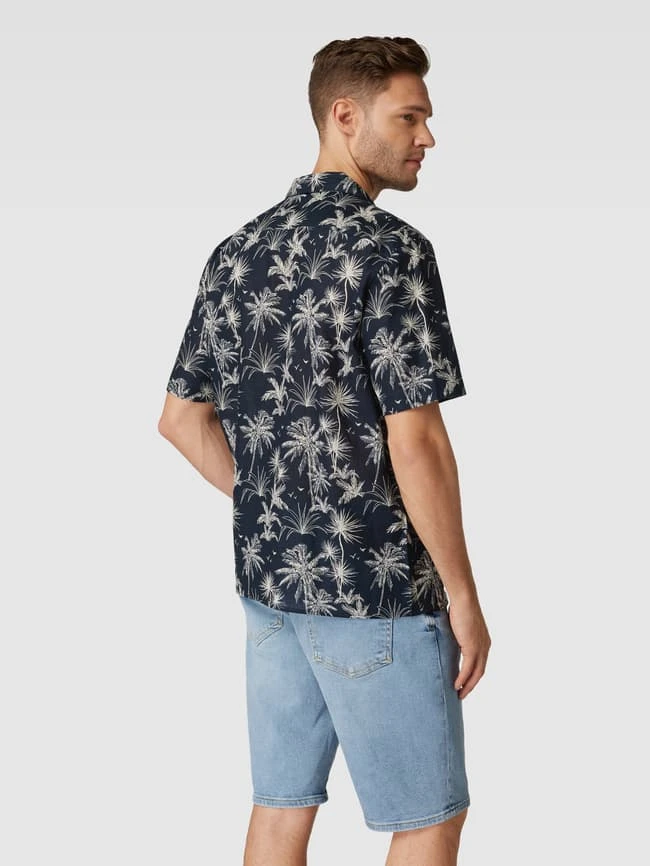 MCNEAL Freizeithemd Mit Allover-Muster - Dunkelblau 5 MCNEAL Freizeithemd Mit Allover-Muster - Dunkelblau – Bild 5