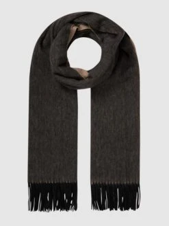 Roeckl Schal Mit Kaschmir-Anteil - Mittelbraun Meliert