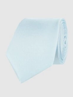 Monti Krawatte Aus Reiner Seide (6 Cm) - Aqua Blau