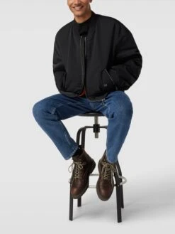 Selected Homme Boots Aus Leder Modell 'SLHANDY LEATHER HIKING' - Mittelbraun