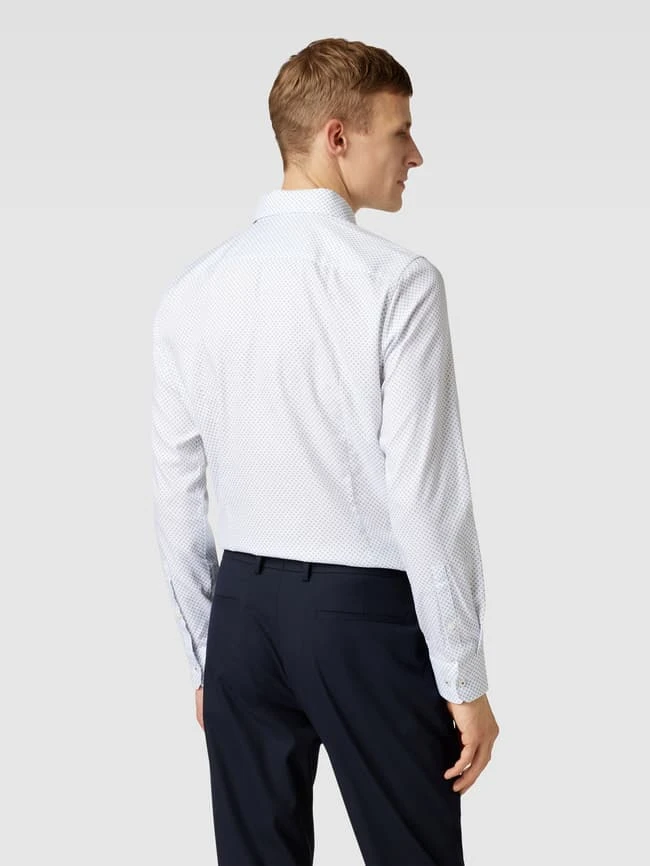 JOOP! Collection Slim Fit Business-Hemd Mit Allover-Muster Modell 'Paiton' - Weiß 5 JOOP! Collection Slim Fit Business-Hemd Mit Allover-Muster Modell 'Paiton' - Weiß – Bild 5