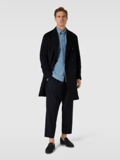 JOOP! SHOES Penny-Loafer Mit Label-Details - Marineblau