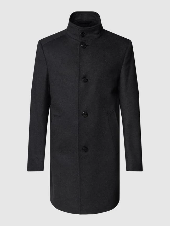 JOOP! Collection Mantel Mit Eingrifftaschen Modell 'Maron' - Anthrazit 2 JOOP! Collection Mantel Mit Eingrifftaschen Modell 'Maron' - Anthrazit – Bild 2