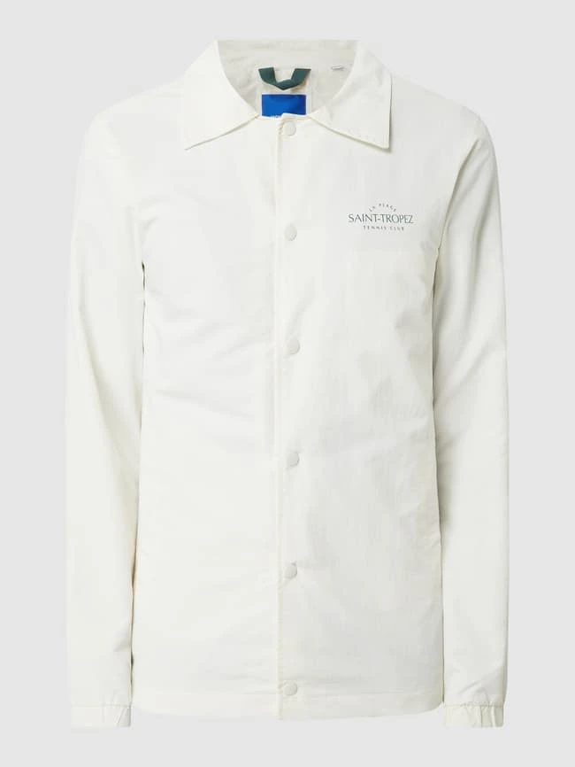 Jack & Jones Jacke Mit Umlegekragen Modell 'Positano' - Weiß 2 Jack & Jones Jacke Mit Umlegekragen Modell 'Positano' - Weiß – Bild 2