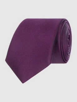 Monti Krawatte Aus Reiner Seide (6 Cm) - Flieder Meliert