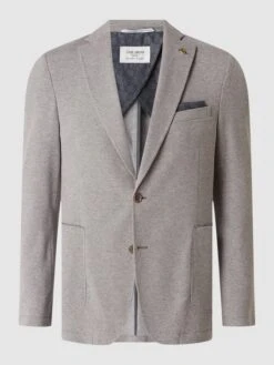 Carl Gross Sakko Mit Label-Detail Modell 'Faris' - Beige