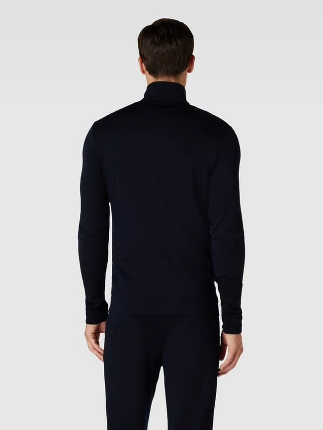 JOOP! Collection Sweatjacke Mit Label-Detail - Marineblau 5 JOOP! Collection Sweatjacke Mit Label-Detail - Marineblau – Bild 5